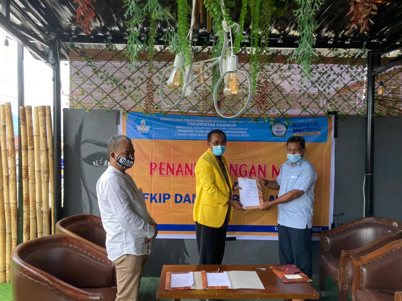 Penandatangan MoU dengan Mitra Program MBKM