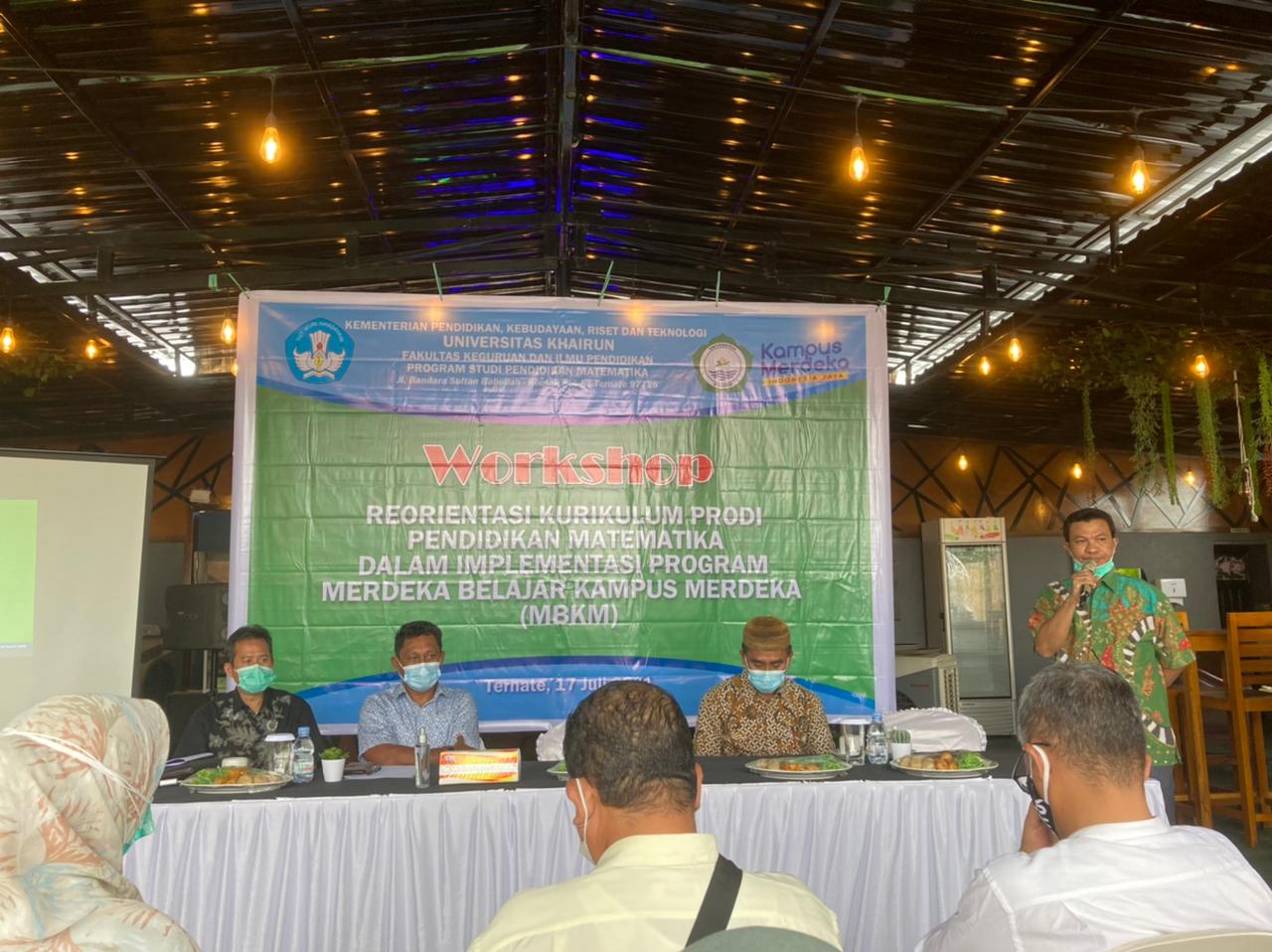 Prodi Pendidikan Matematika Gelar Workshop Implementasi Program MBKM