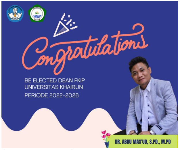 Selamat Bertugas Bapak Dr. Abdu Mas’ud, S.Pd.,M.Pd sebagai Dekan FKIP Periode 2022-2026