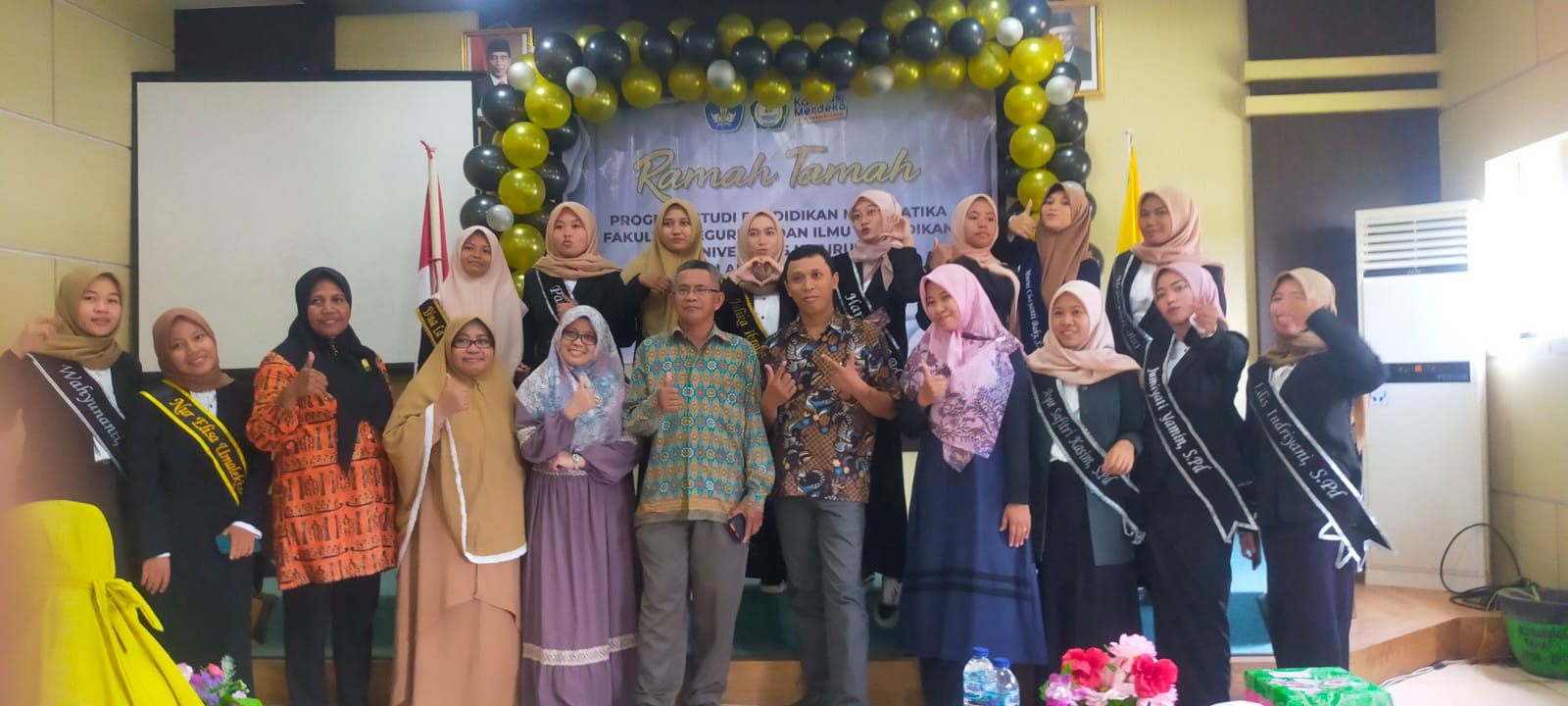 Ramah Tamah Prodi Pendidikan Matematika dengan Para Calon Wisudawan Periode Maret 2023