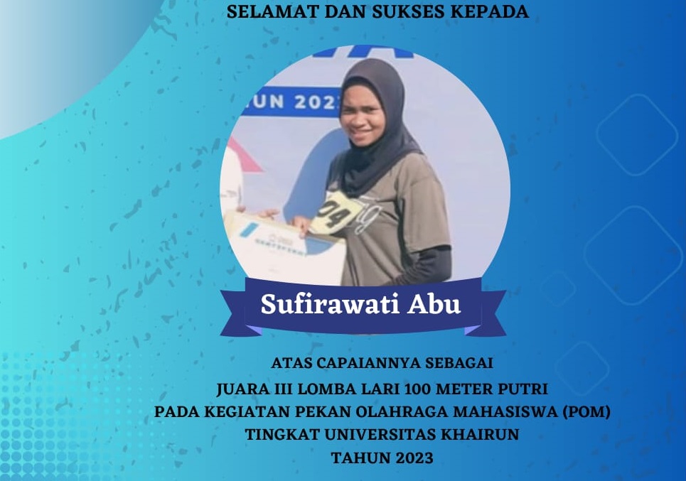Mahasiswa Prodi Pendidikan Matematika Kembali Raih Prestasi dalam POM Unkhair 2023